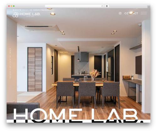 Theme_1 WP theme - home-lab.jp