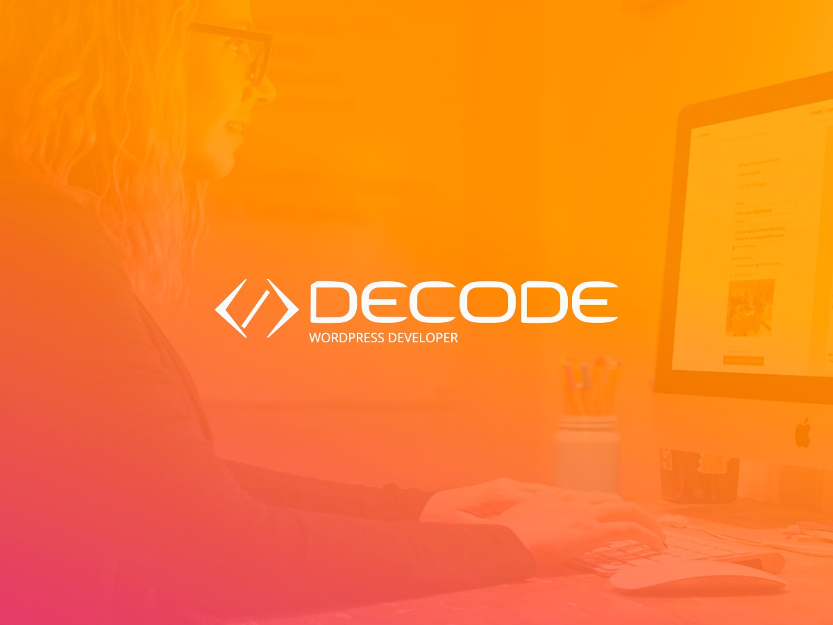 Theme WordPress Decode Theme Custom by Decode Digital