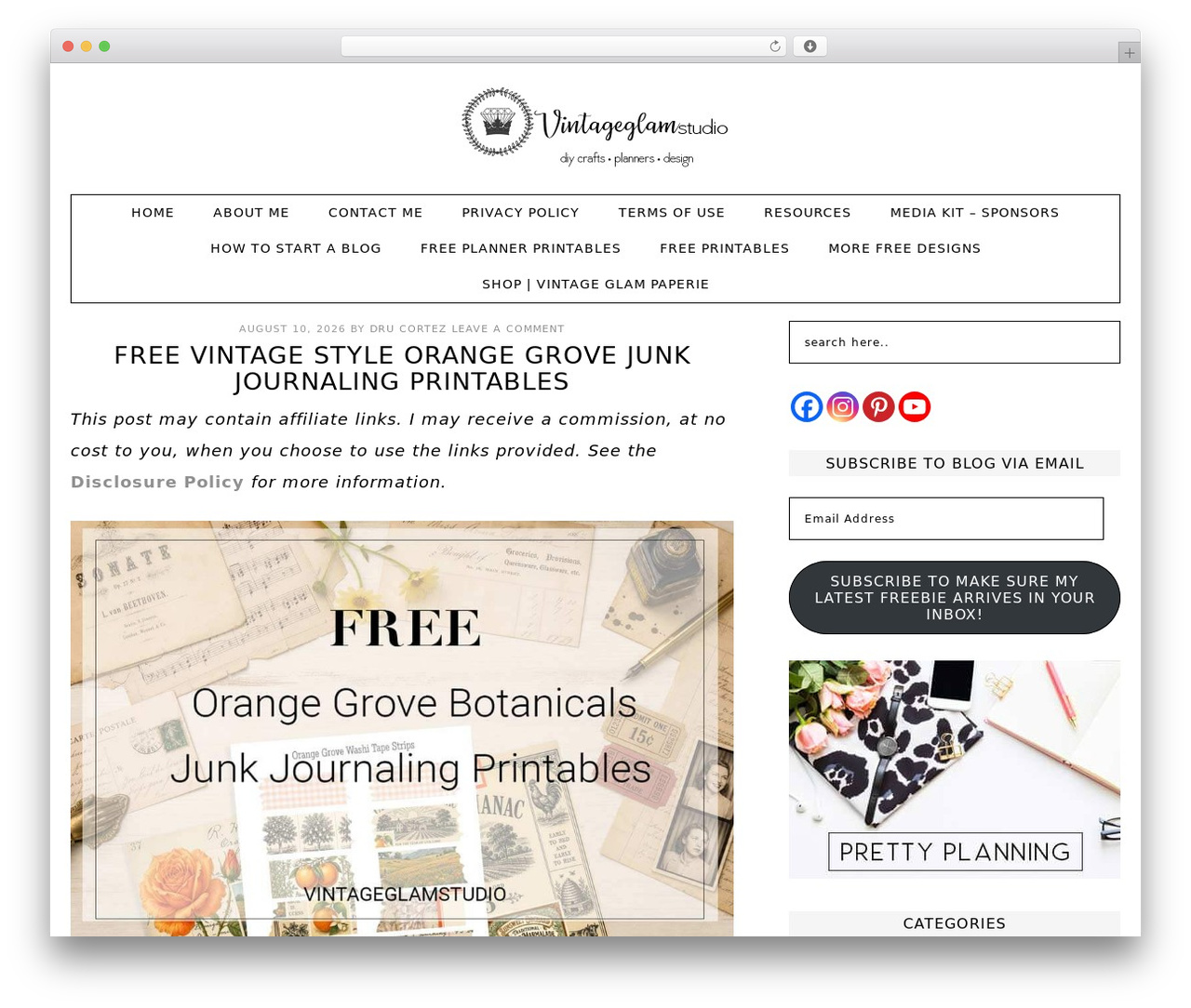 Theme WordPress Genesis - vintageglamstudio.com Theme WordPress Genesis - vintageglamstudio.com
