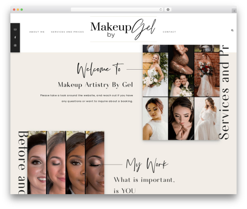 Theme WordPress Hello Blush - makeupbygel.com