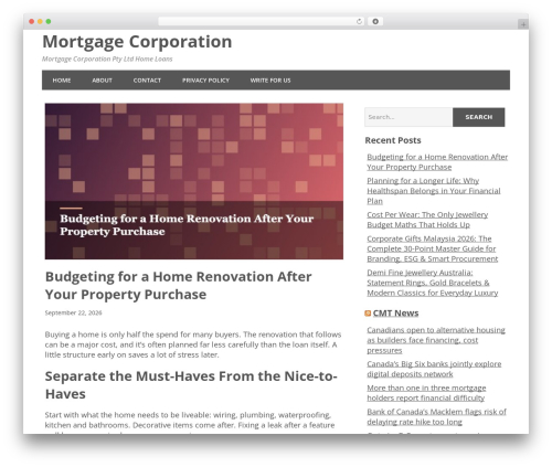 Theme WordPress Minimize - louviersmortgage.com