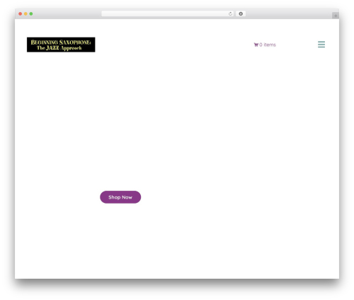 Wp menu cart pro WordPress plugin - beginningsax.com