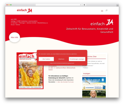 Book shelf WordPress plugin - einfach-ja.de