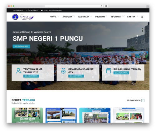WordPress theme Edunia - smpn1puncu.sch.id