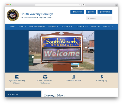Functional gov wp WordPress plugin - southwaverlyborough.org