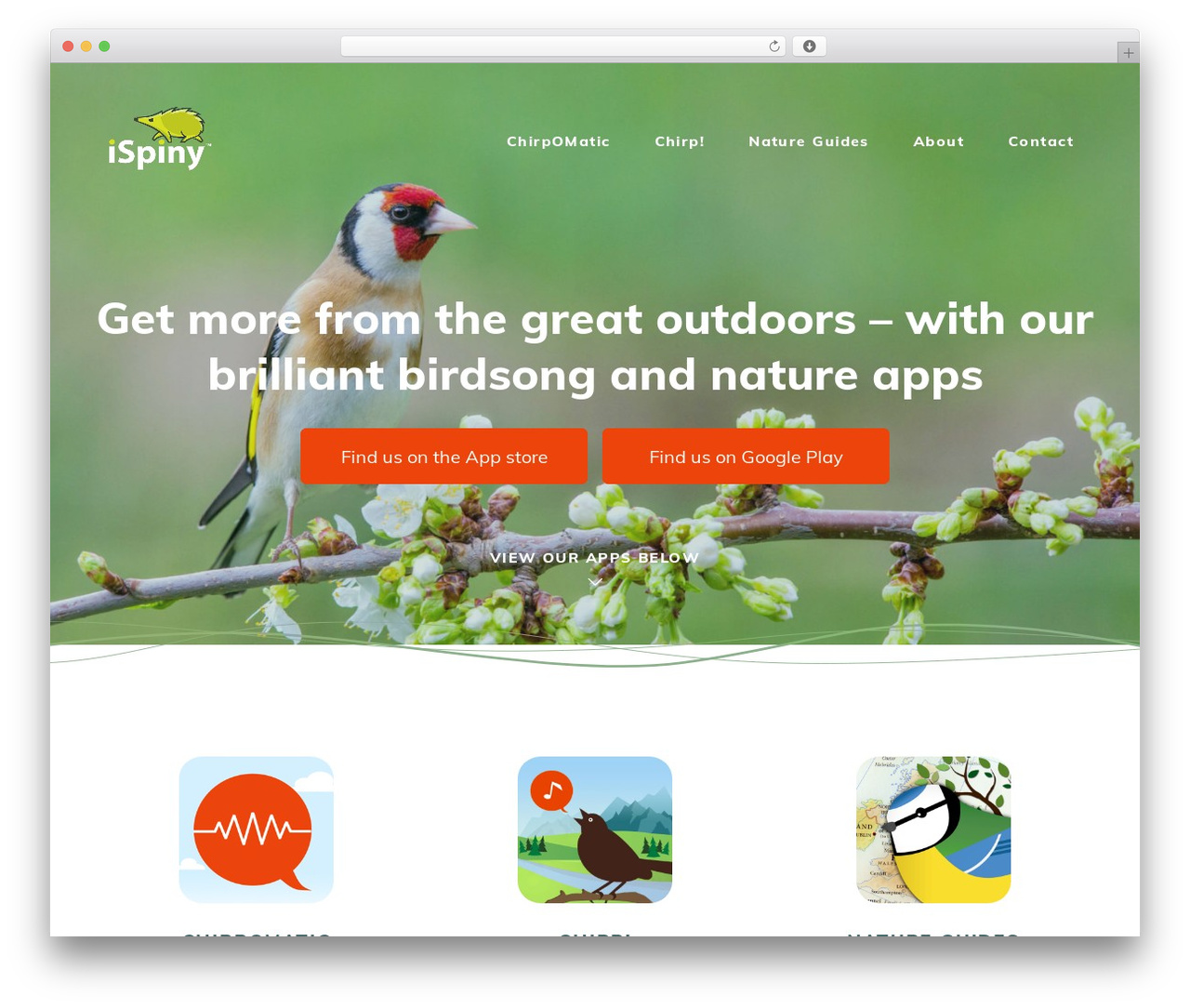 WordPress theme Spiny Software Theme - spinysoftware.com