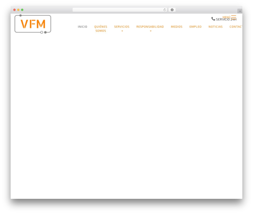 WordPress theme UnderStrap - villafloresmartin.com