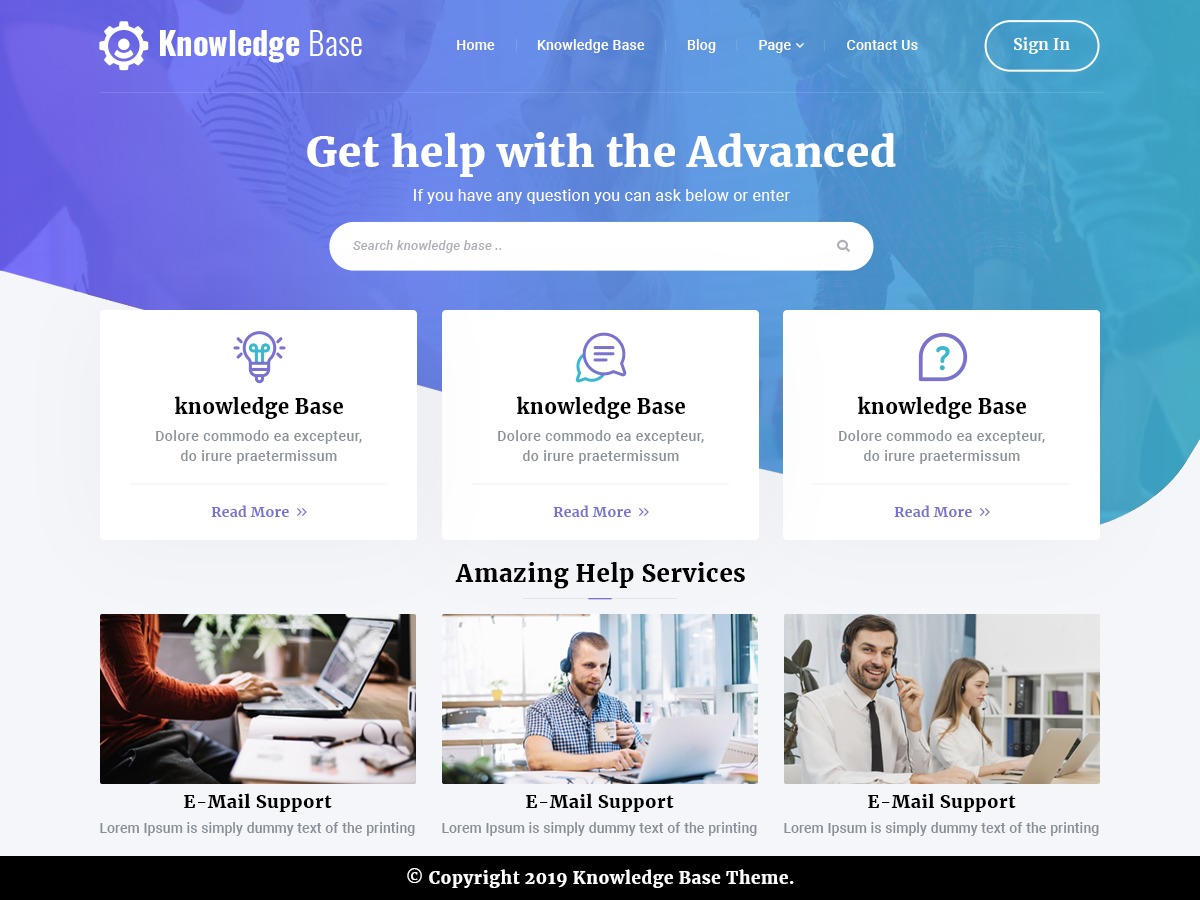 WordPress theme VW Knowledge Base Pro WordPress theme VW Knowledge Base Pro