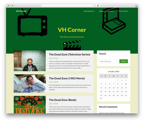 WP theme Adaptable Notes - vhcorner.com