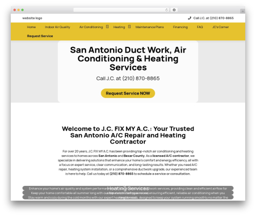 XTXPro Theme WordPress theme - jcfixmyac.com