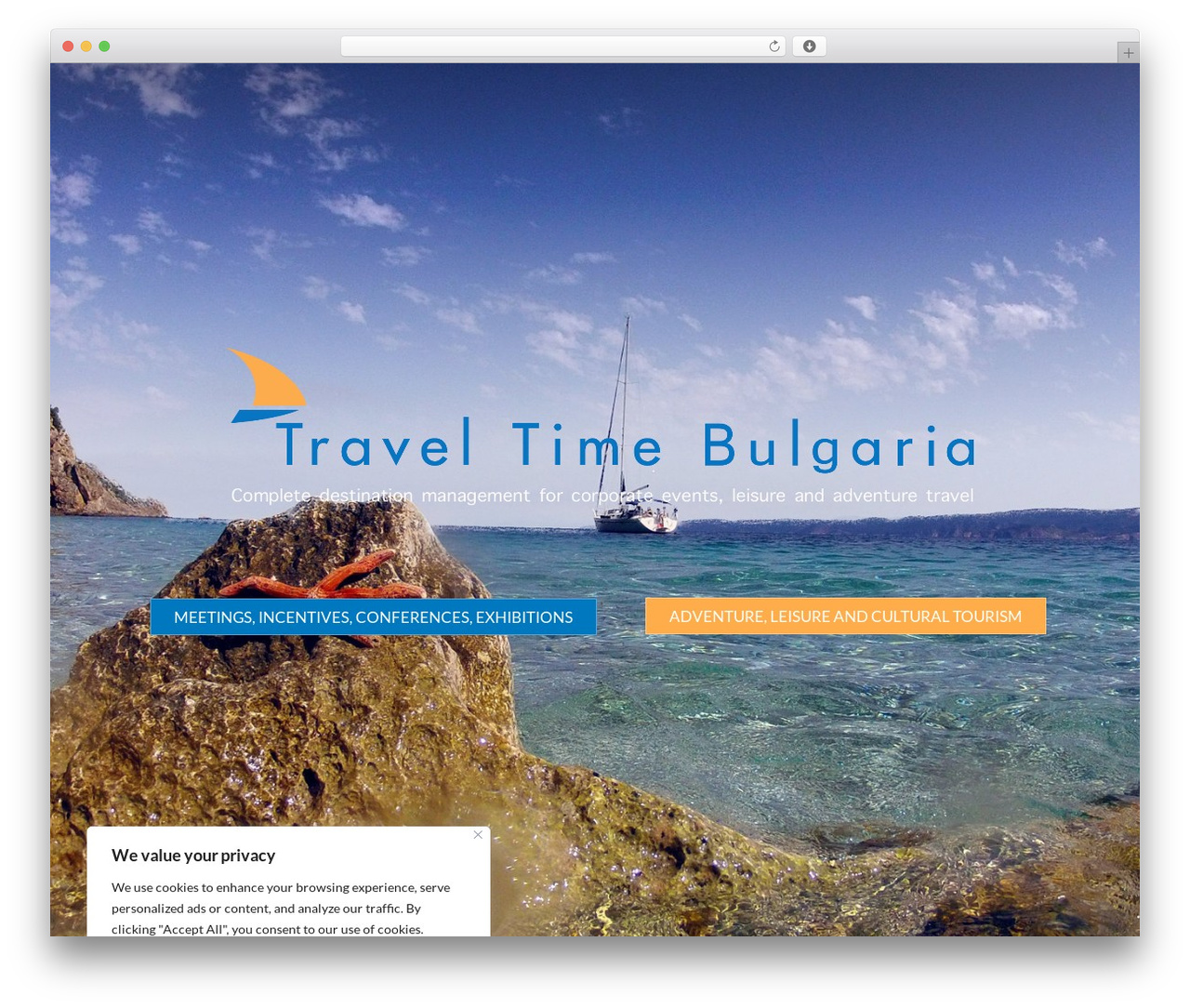 1 DMC WordPress video theme - traveltime.bg