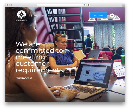 Anchor WordPress theme - saptraders.com