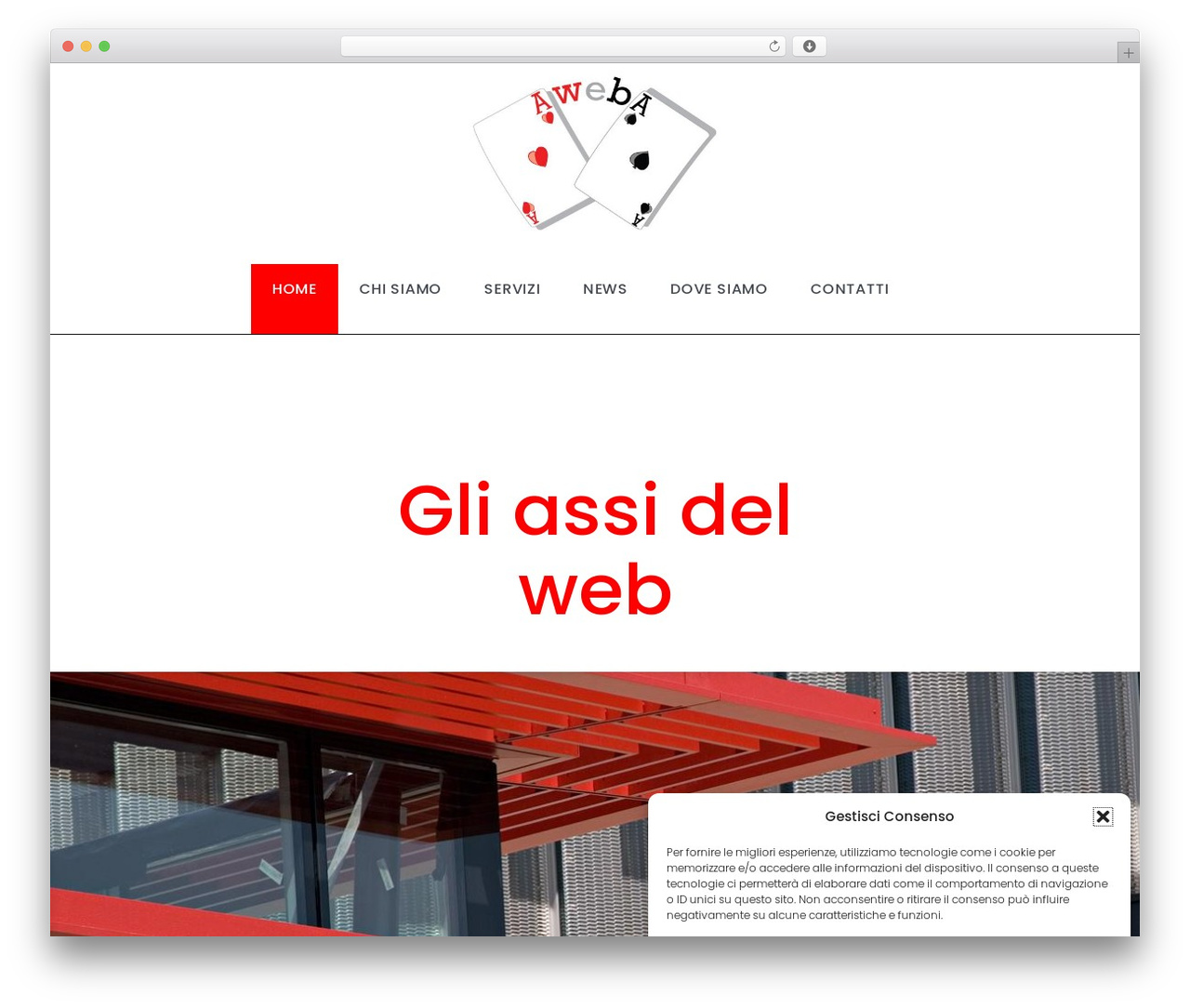 Arimo WordPress website theme - aweba.it