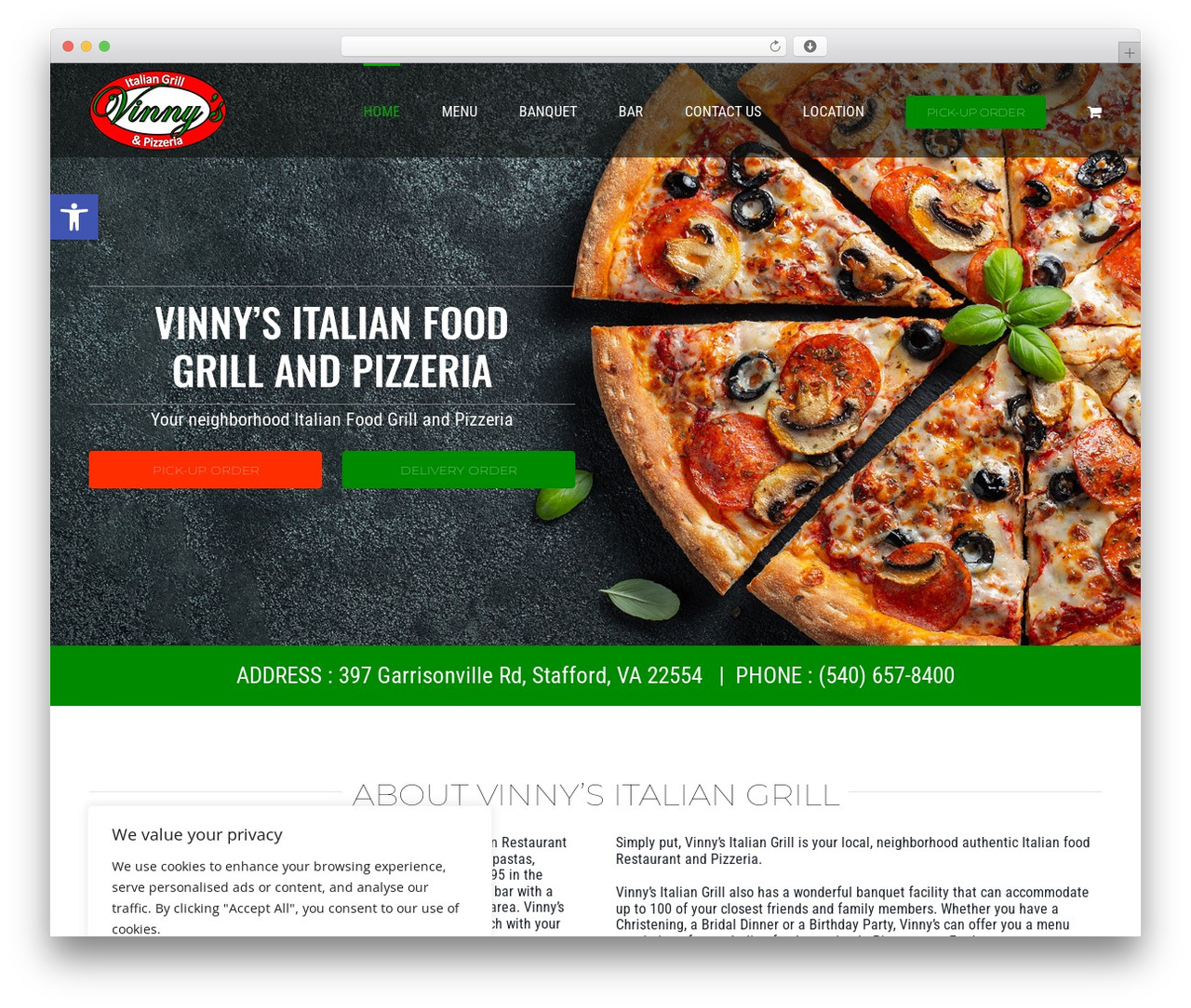 Avada theme WordPress - vinnysofstafford.com Avada theme WordPress - vinnysofstafford.com