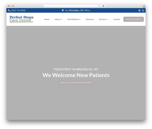 Central - Child WordPress website theme - perfectstepscare.com