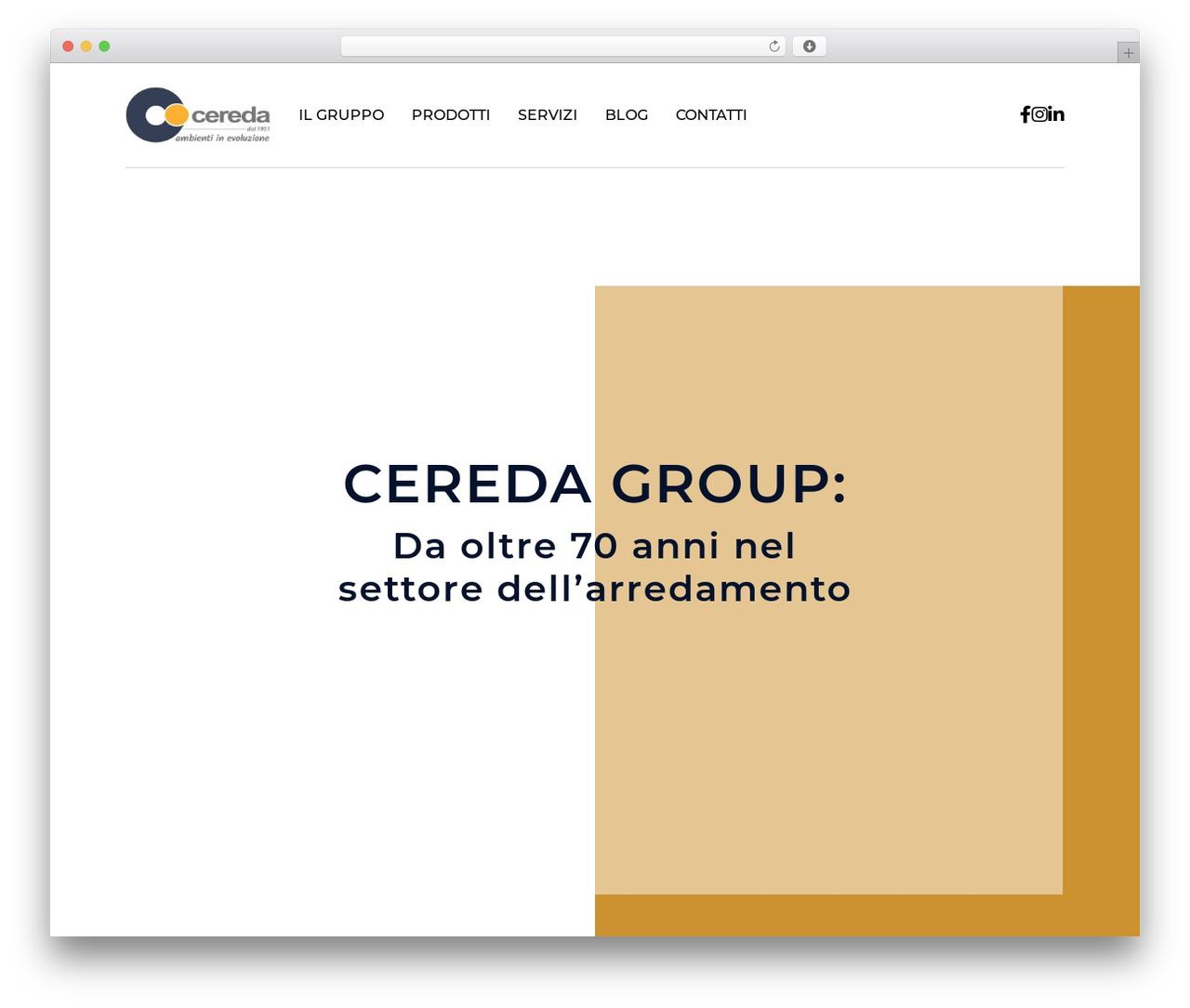 Cereda Mobili WordPress theme - ceredamobili.it