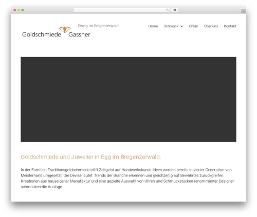 Chaplin WP theme - goldschmiede-gassner.at