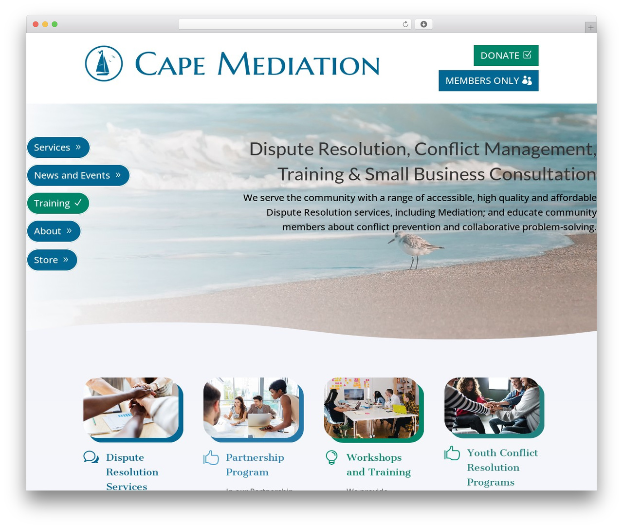 COLEwebdev Child Theme WordPress theme - capemediation.org