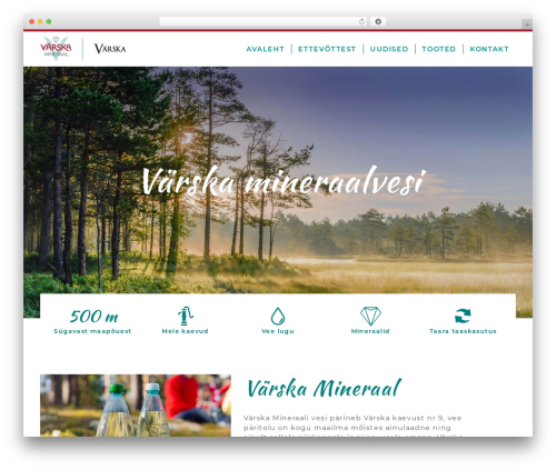devwp theme WordPress - varska.ee
