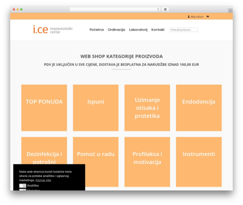 Woocommerce modal fly cart pro WordPress plugin - implantoloskicentar.hr
