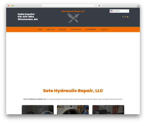 ElectroServ WordPress ecommerce theme - sotohydraulicsandsteelworks.com