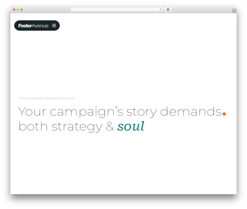 Foster Avenue WordPress theme - fosteravenue.com Foster Avenue WordPress theme - fosteravenue.com
