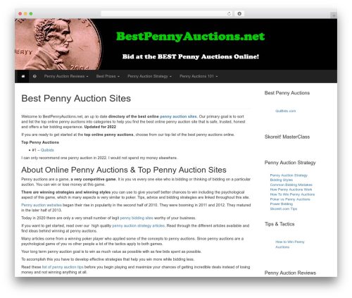 FQCore WP theme - bestpennyauctions.net