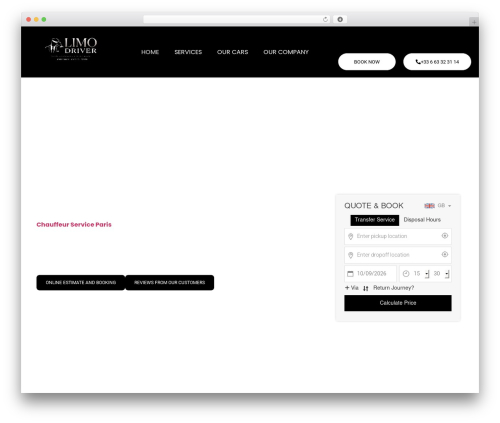Easytaxioffice WordPress plugin - limodriverluxurycarparis.com