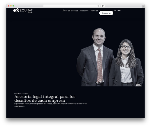 Animategl WordPress plugin - equitat.cl