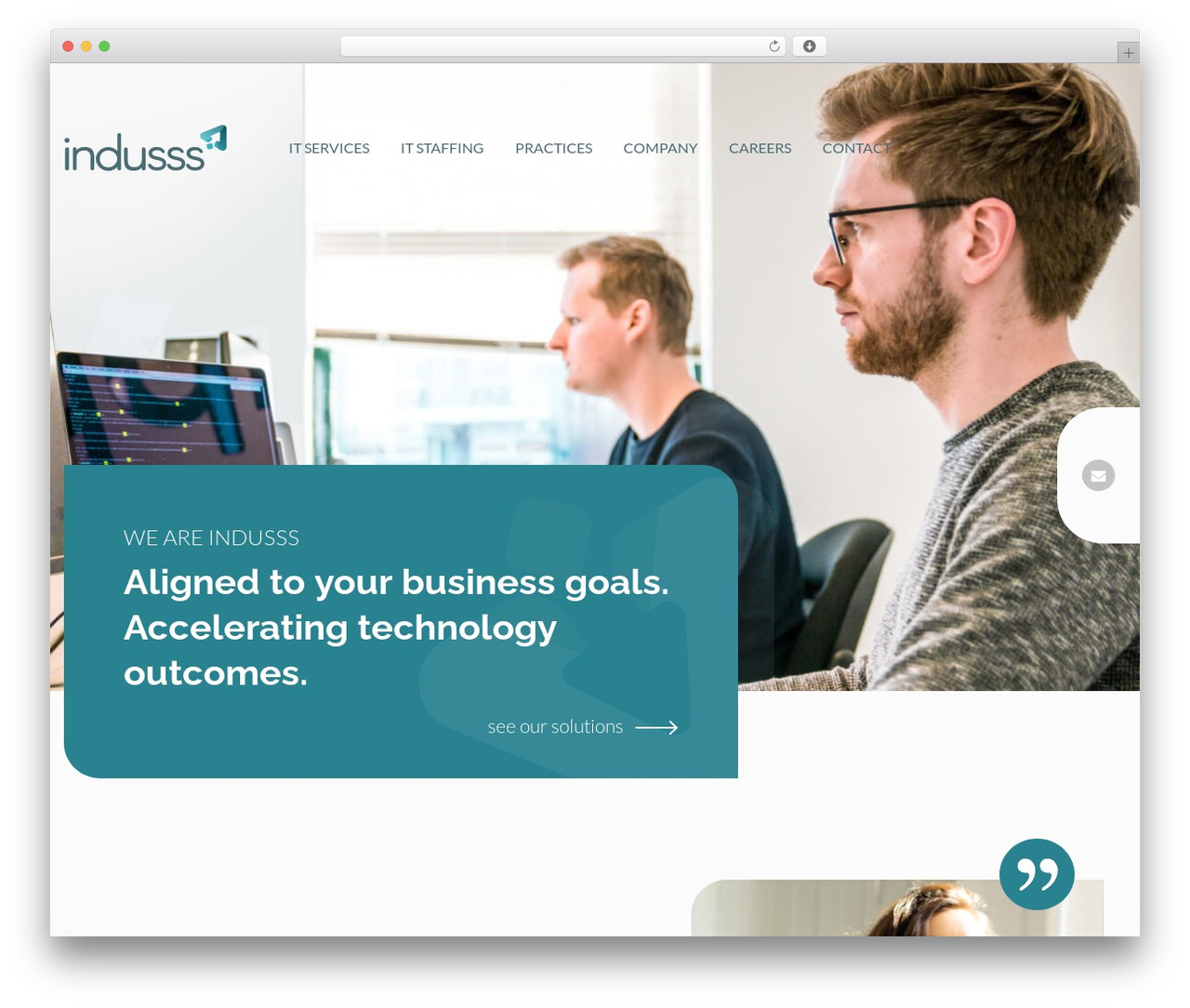 Induss best WordPress theme - indusss.com
