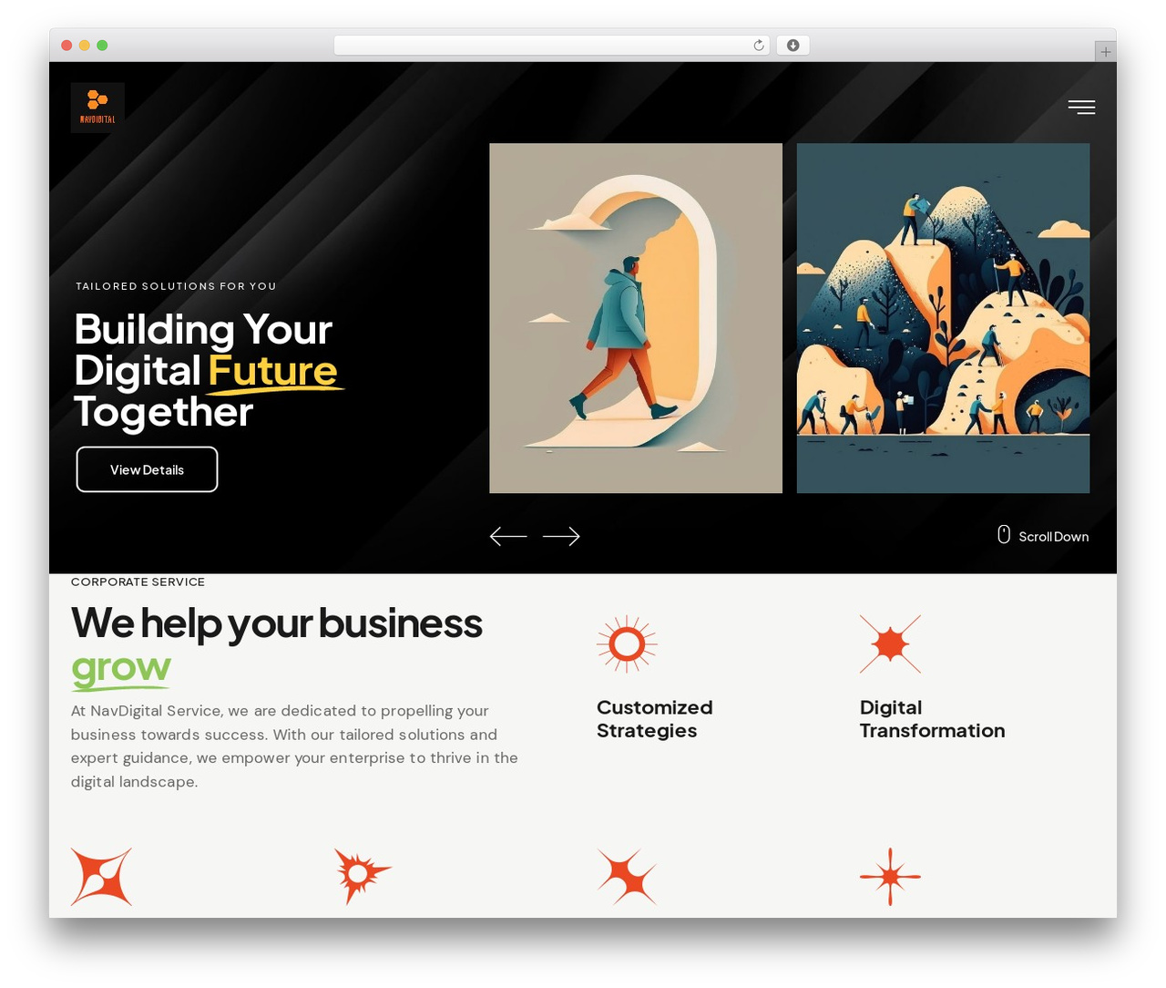Inset WordPress theme - navdigitalservices.com Inset WordPress theme - navdigitalservices.com