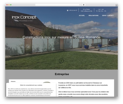 Mobile info_0.0.1 WordPress plugin - inoxconcept.ch