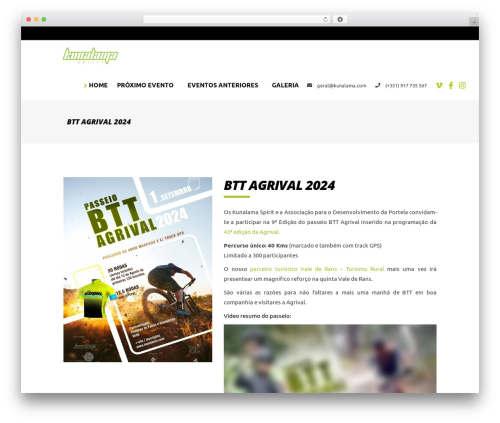 Klippe best WordPress theme - kunalama.com
