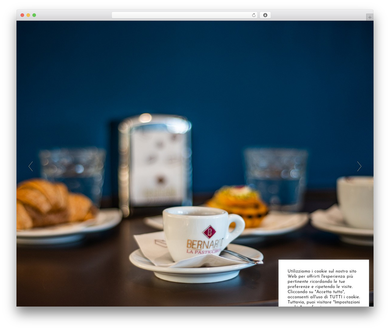 Laurent WordPress theme - pasticceriabernardi.com