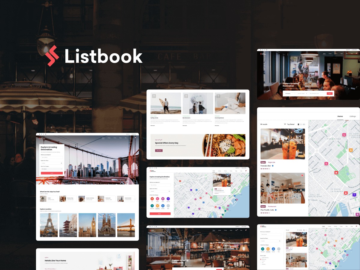 Listbook WordPress theme Listbook WordPress theme