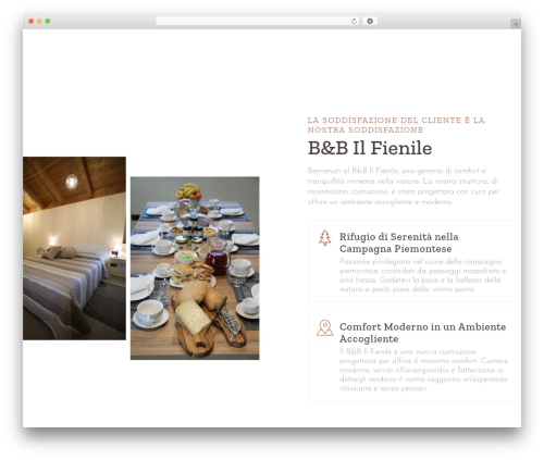 Luxury theme WordPress - ilfienilebb.it