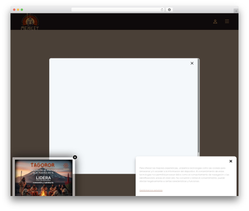 Magnetique WordPress theme - mencey.org