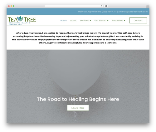 Megatheme WordPress theme - teatreehealth.com