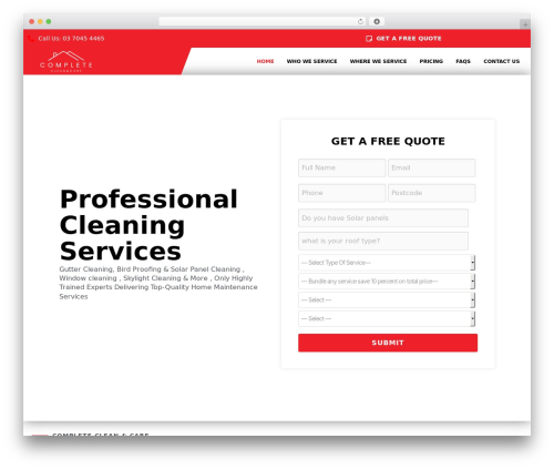 weForms – Easy Drag & Drop Contact Form Builder For WordPress (weforms) free WordPress plugin - completecleanandcare.com weForms – Easy Drag & Drop Contact Form Builder For WordPress (weforms) free WordPress plugin - completecleanandcare.com