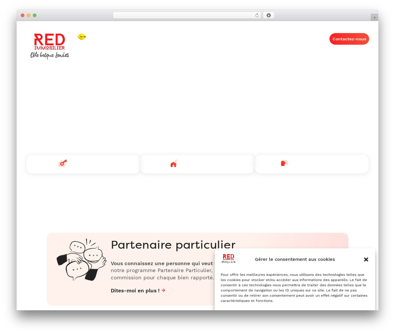 Pic Theme WordPress theme design - red.immo Pic Theme WordPress theme design - red.immo