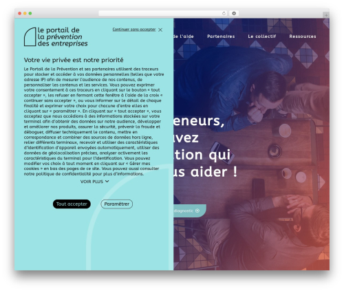Pix - Elementor default WordPress theme - prevention-entreprise.com