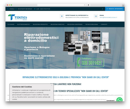 Plumbin WP theme - teknosbologna.it