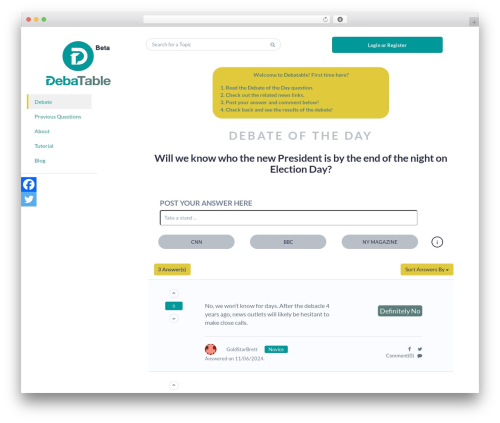 QAEngine WordPress website theme - dbtbl.com