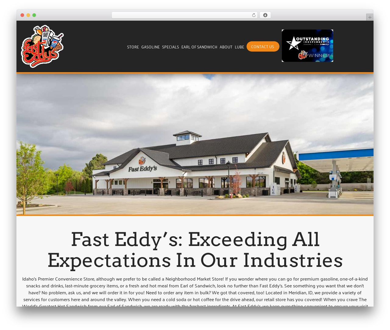 Reach Local WP theme - fasteddys.com