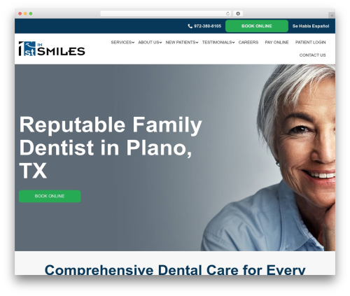 Reach Local WP theme - 1stinsmiles.com