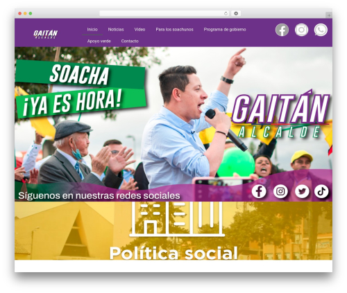 Senatory WordPress theme - heinergaitan.com