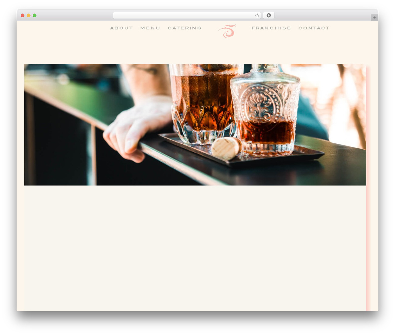 Skrollex theme WordPress - lesushibar.com