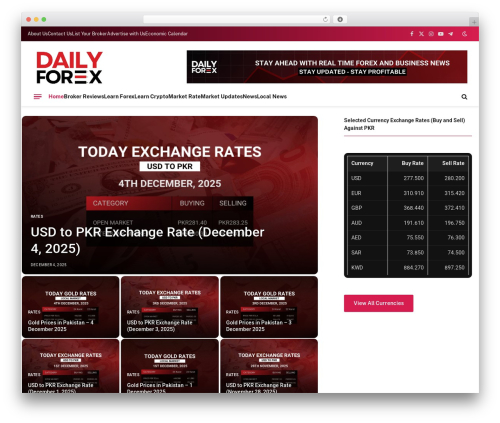 Exchange Rates (exchange-rates) free WordPress plugin - dailyforex.pk Exchange Rates (exchange-rates) free WordPress plugin - dailyforex.pk