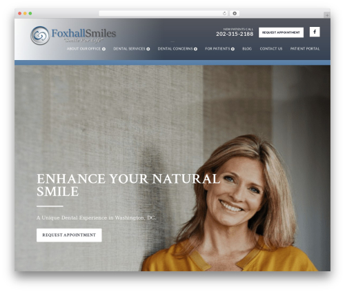 Theme WordPress codebase 2 - foxhallsmiles.com