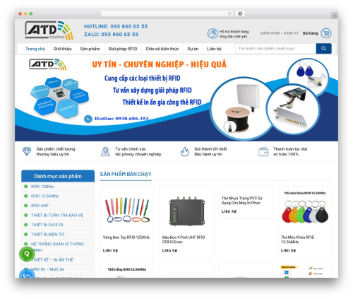 Theme WordPress Flatsome - atdtech.com